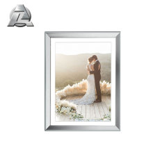 gloss and matte custom aluminium extrusion photo picture frames